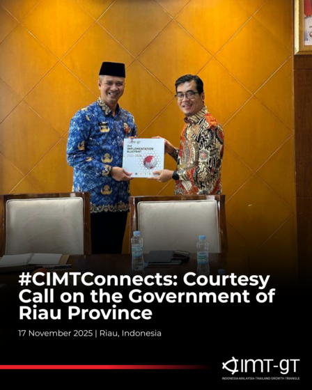 CIMTConnects: A Courtesy Visit on the Government of Riau